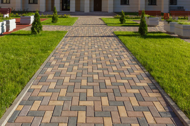 Cobblestone Driveway Pavers in West University Place, TX
